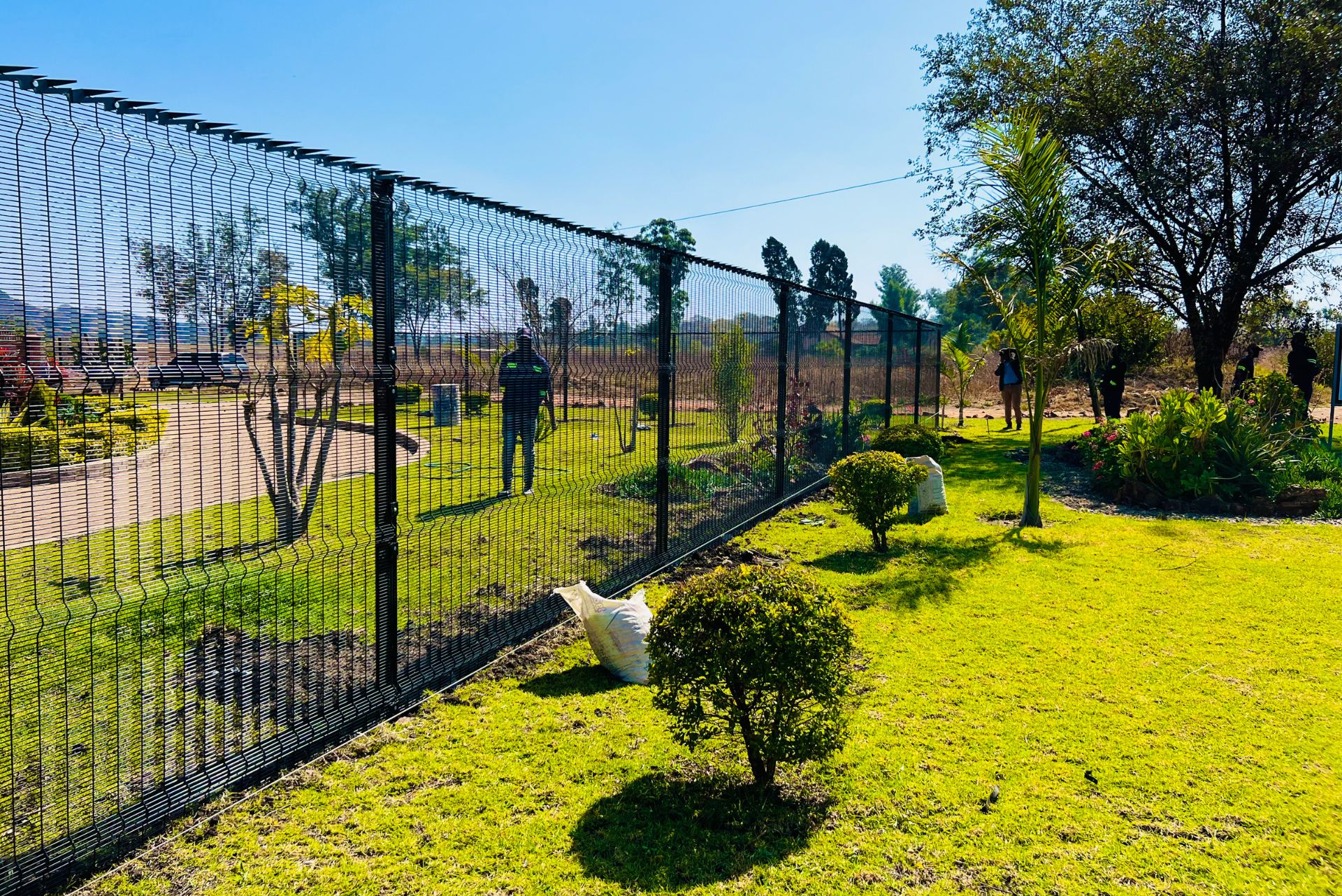 Clear view security fencing Zimbabwe